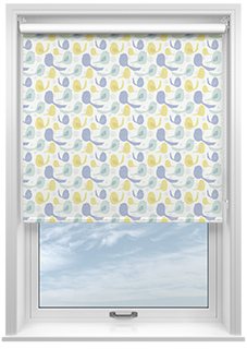 Bright Birds, Zest - Twist&Fit Roller Blind